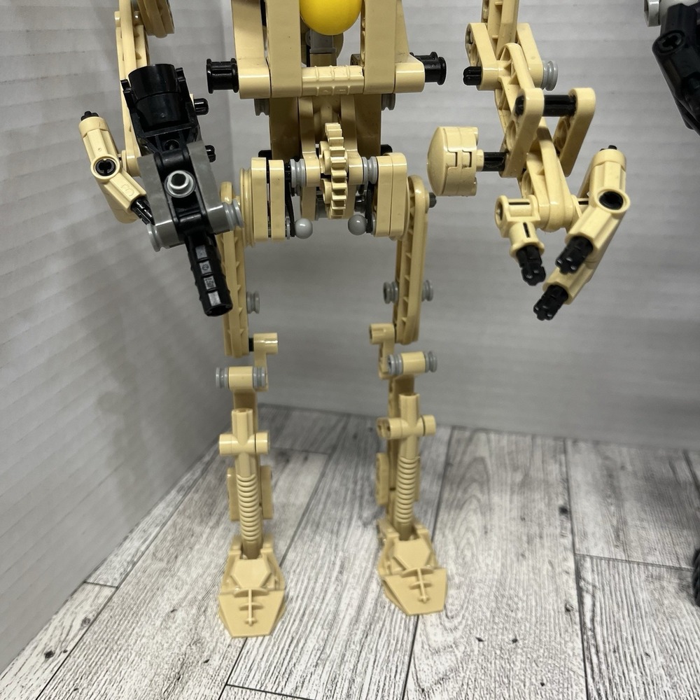 LEGO Technic Star Wars Figures LOT Darth Vader Jango R2 Battle Droid Incomplete - Picture 7 of 16
